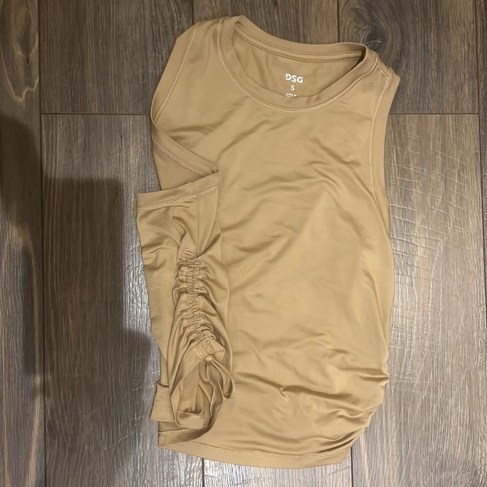DSG Women's Side Rouched Tank Top - Picture 4 of 4